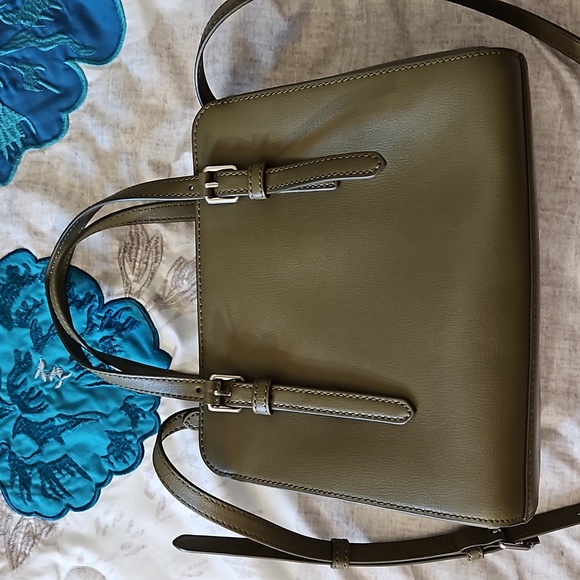 Marc Jacobs Little Big Shot Top Handle Satchel in Medium Green - Picture 6 of 12